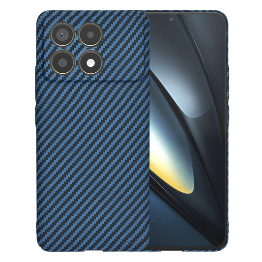 Puzdro pre Xiaomi Poco F6 Pro, Techsuit, Carbonite FiberShell, Tyrkysové