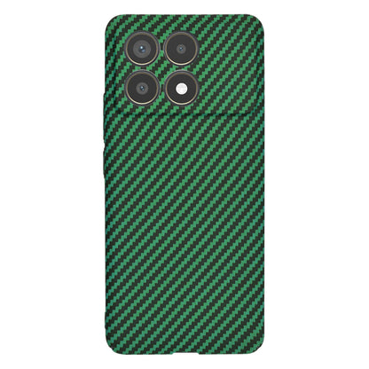 Puzdro pre Xiaomi Poco F6 Pro, Techsuit, Carbonite FiberShell, Zelené