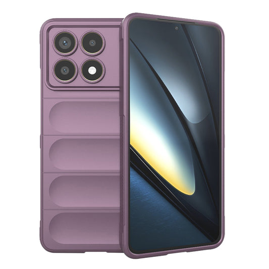 Puzdro pre Xiaomi Poco F6 Pro, Techsuit, Magic Shield, Fialová
