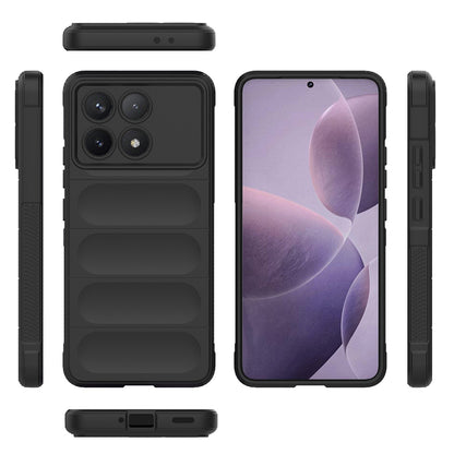 Puzdro pre Xiaomi Poco F6 Pro, Techsuit, Magic Shield, Červené