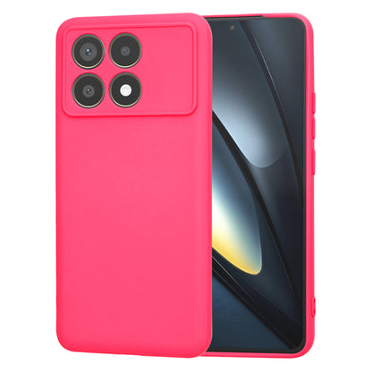 Obal na Xiaomi Poco F6 Pro, Techsuit, SoftFlex, tmavoružový