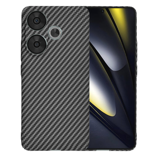 Puzdro pre Xiaomi Poco F6, Techsuit, Carbonite FiberShell, Čierne