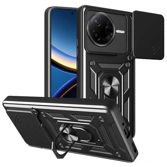 Puzdro pre Xiaomi Poco F7 Pro, Techsuit, CamShield, Čierne
