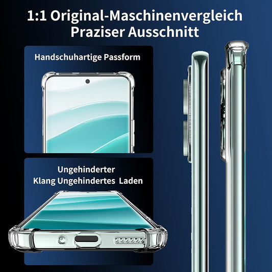Obal na Xiaomi Poco F7 Pro, Techsuit, nárazuvzdorný priehľadný, transparentný