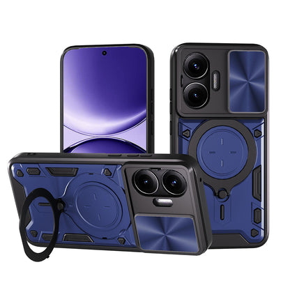 Puzdro pre Xiaomi Poco F7, Techsuit, CamGuard Pro, Modré