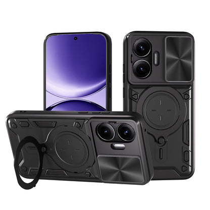 Puzdro pre Xiaomi Poco F7, Techsuit, CamGuard Pro, Čierne