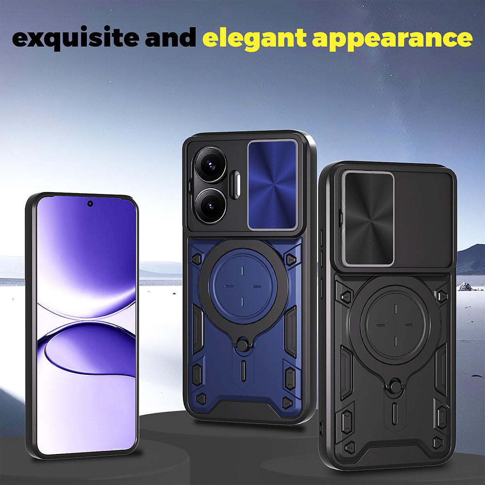 Puzdro pre Xiaomi Poco F7, Techsuit, CamGuard Pro, Čierne