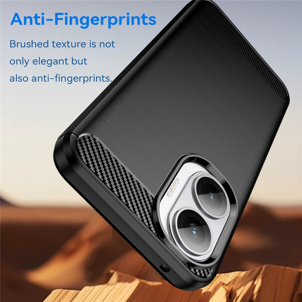 Puzdro pre Xiaomi Poco F7, Techsuit, Karbón, Čierne