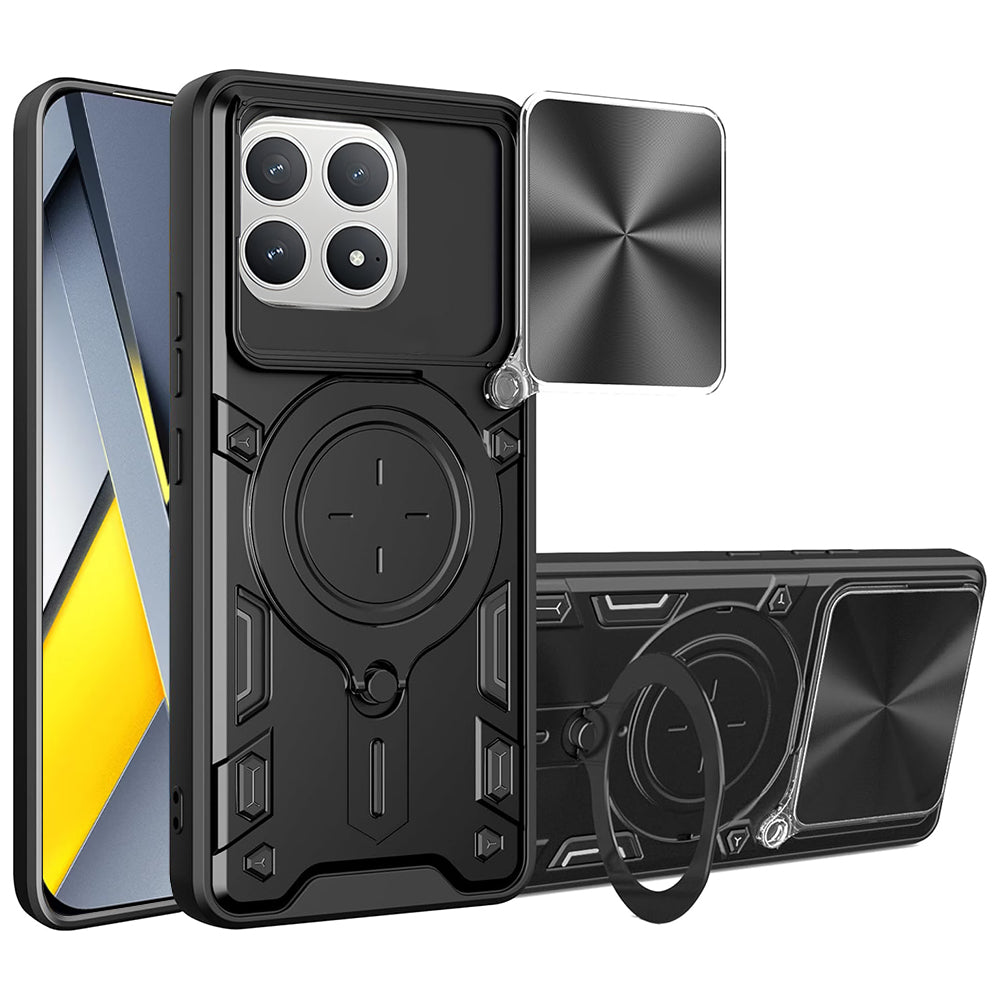 Puzdro pre Xiaomi Poco F8 Pro, Techsuit, CamGuard Pro, Čierne