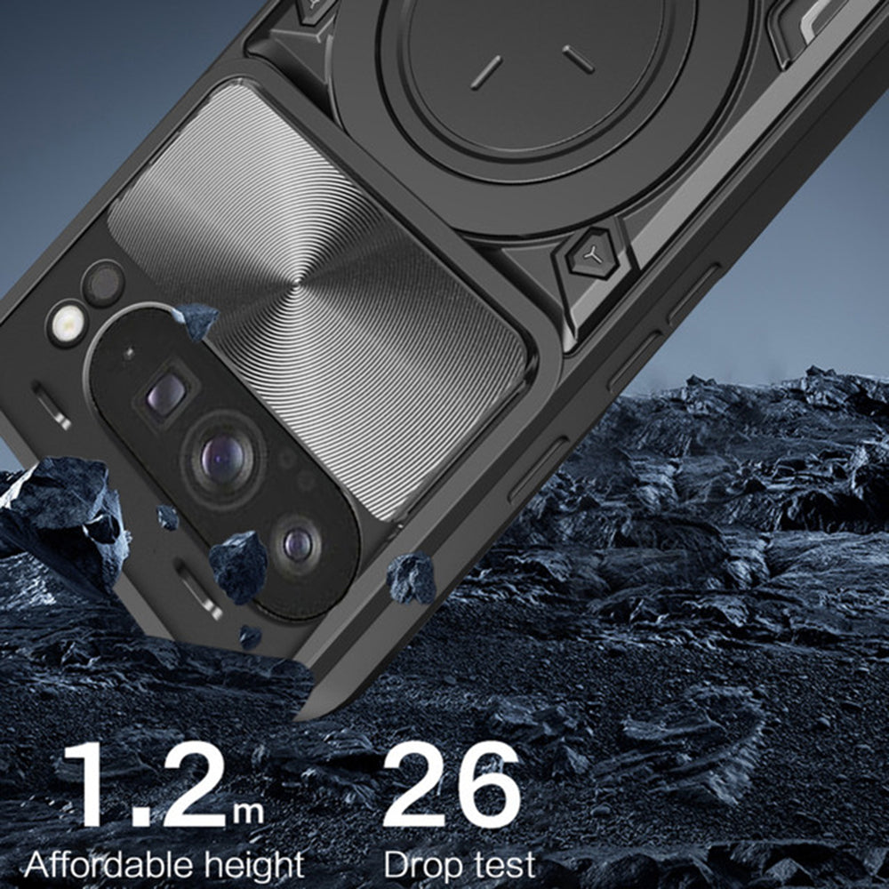 Puzdro pre Xiaomi Poco F8 Pro, Techsuit, CamGuard Pro, Čierne