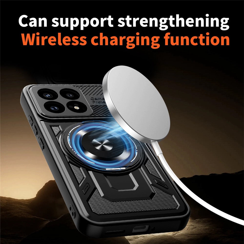 Puzdro pre Xiaomi Poco F8 Pro, Techsuit, RuggedCam, Modrá