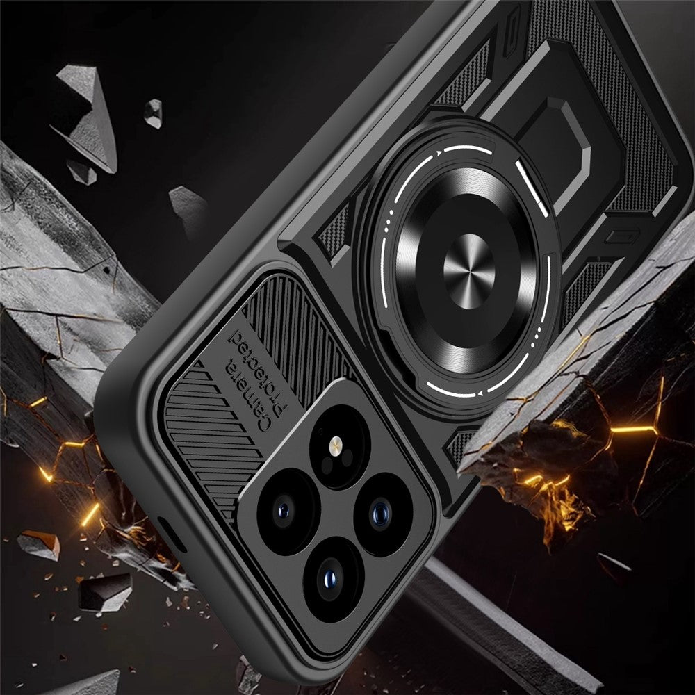 Puzdro pre Xiaomi Poco F8 Pro, Techsuit, RuggedCam, Modrá