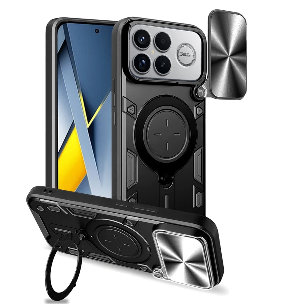 Puzdro pre Xiaomi Poco F8 Ultra, Techsuit, CamGuard Pro, Čierne