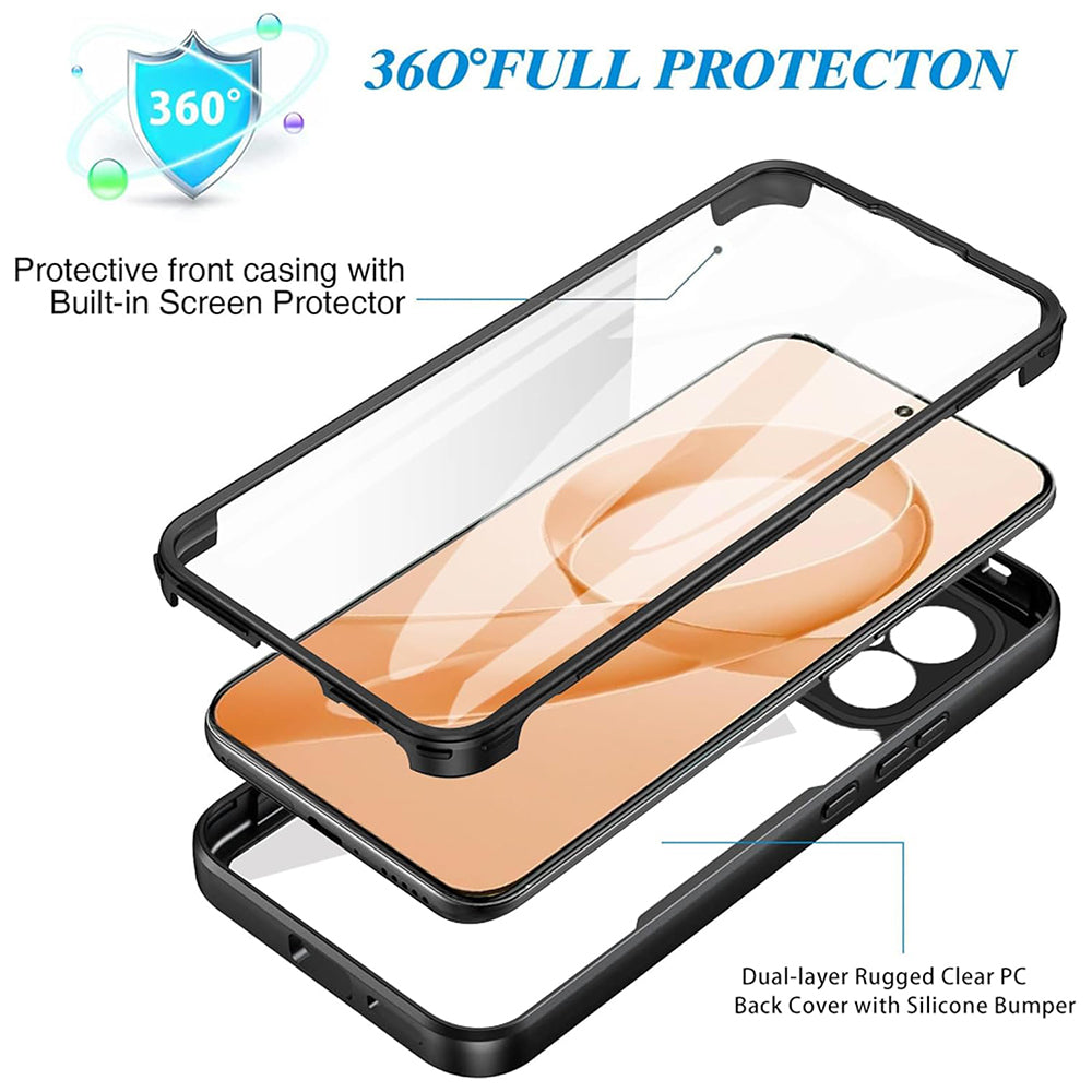 Puzdro pre Xiaomi Poco F8 Ultra, Techsuit, ColorVerse 360, Čierne