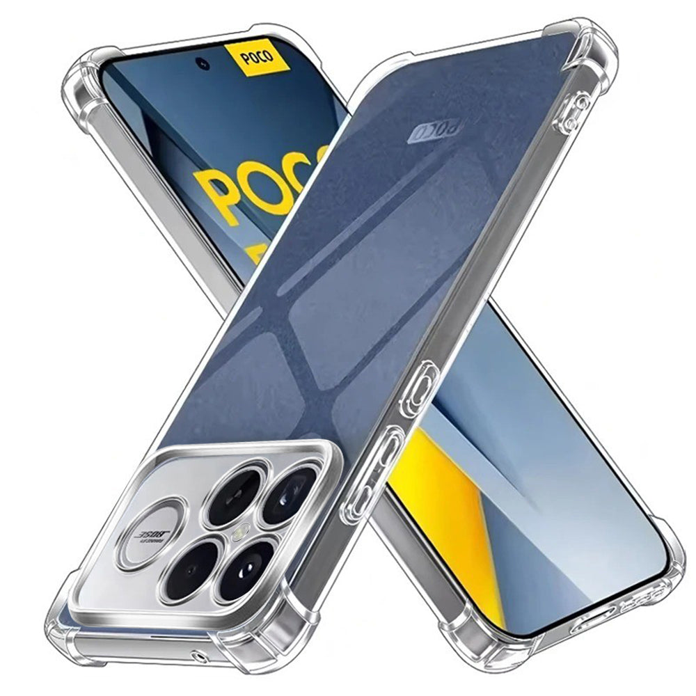 Puzdro pre Xiaomi Poco F8 Ultra, Techsuit, Shockproof Clear, Transparent