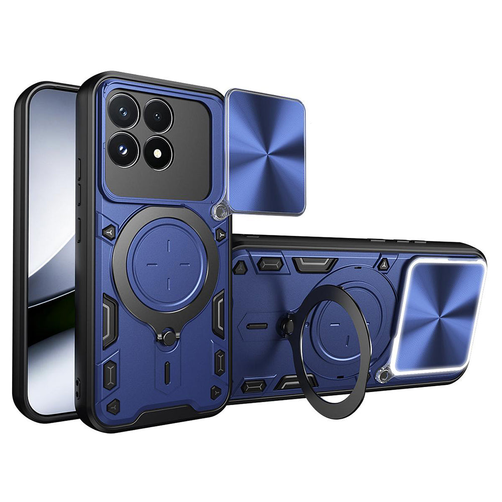 Puzdro pre Xiaomi Poco F9 Pro, Techsuit, CamGuard Pro, Modré