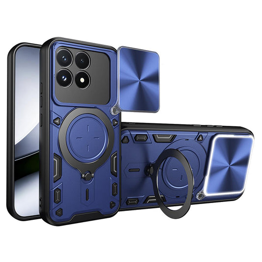 Puzdro pre Xiaomi Poco F9 Pro, Techsuit, CamGuard Pro, Modré