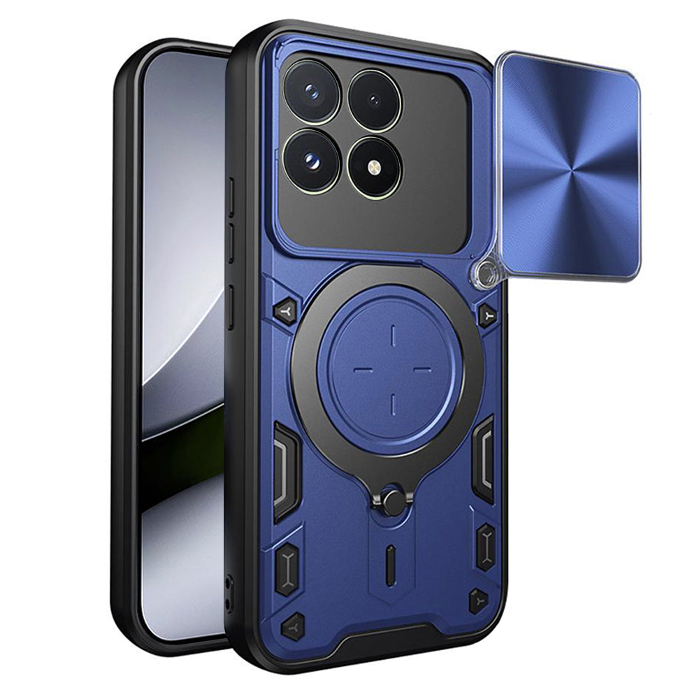 Puzdro pre Xiaomi Poco F9 Pro, Techsuit, CamGuard Pro, Modré