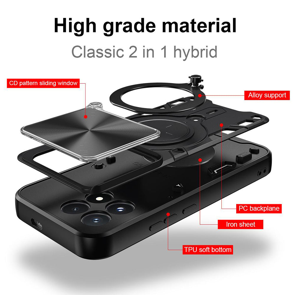 Puzdro pre Xiaomi Poco F9 Pro, Techsuit, CamGuard Pro, Modré