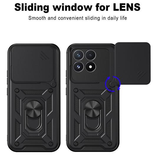 Puzdro pre Xiaomi Poco F9 Pro, Techsuit, CamShield, Čierne