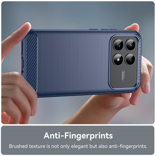 Puzdro na Xiaomi Poco F9 Pro, Techsuit, Carbon, modré