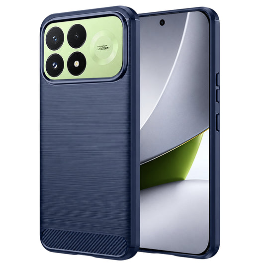 Puzdro na Xiaomi Poco F9 Pro, Techsuit, Carbon, modré