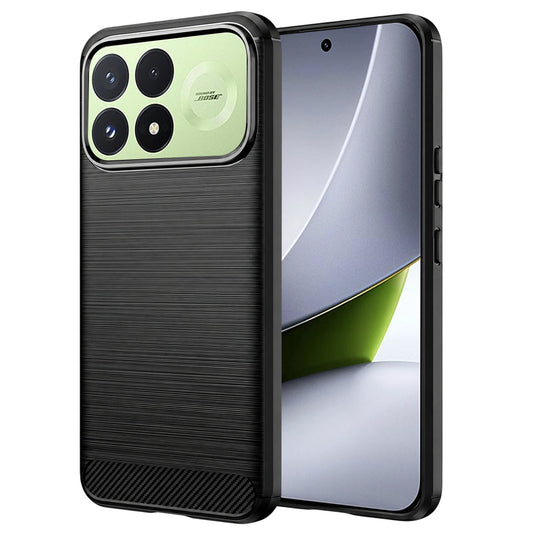 Puzdro pre Xiaomi Poco F9 Pro, Techsuit, Karbón, Čierne