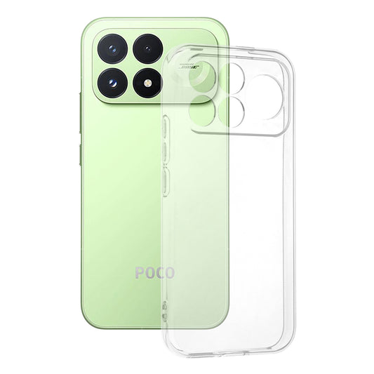 Puzdro pre Xiaomi Poco F9 Pro, Techsuit, Priehľadné, Transparentné