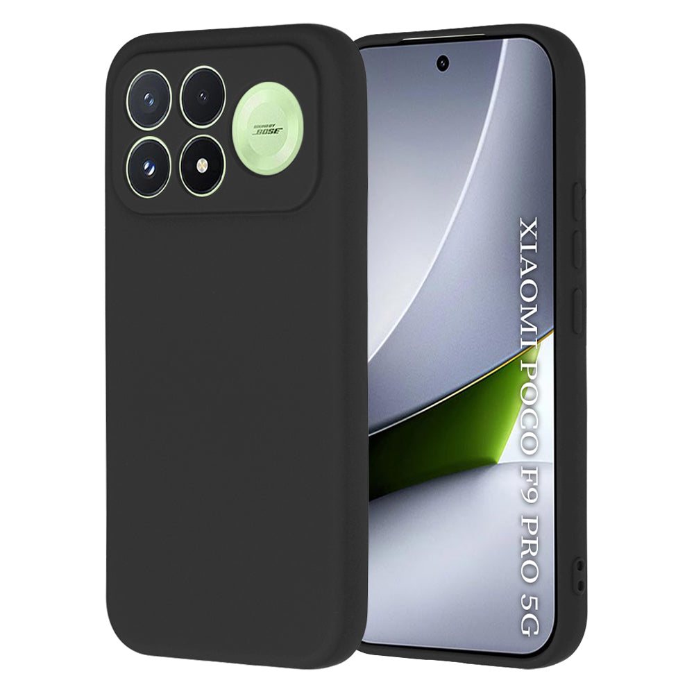 Puzdro na Xiaomi Poco F9 Pro, Techsuit, SoftFlex, čierne