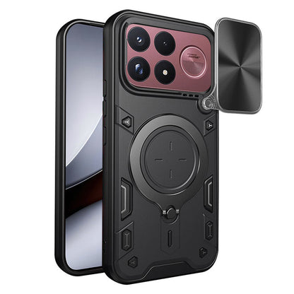 Puzdro pre Xiaomi Poco F9 Ultra, Techsuit, CamGuard Pro, čierne