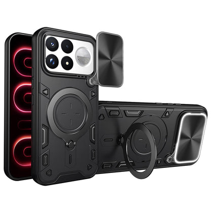 Puzdro pre Xiaomi Poco F9 Ultra, Techsuit, CamGuard Pro, čierne