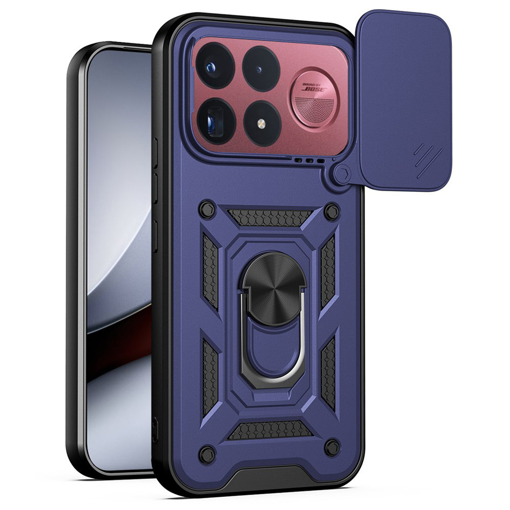 Puzdro na Xiaomi Poco F9 Ultra, Techsuit, CamShield, modré