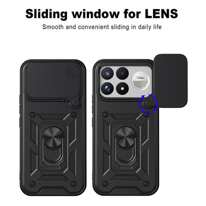 Puzdro na Xiaomi Poco F9 Ultra, Techsuit, CamShield, modré