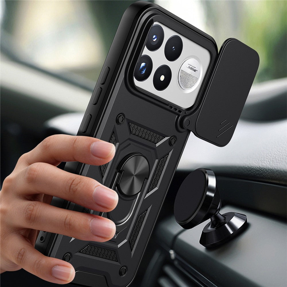 Puzdro na Xiaomi Poco F9 Ultra, Techsuit, CamShield, čierne