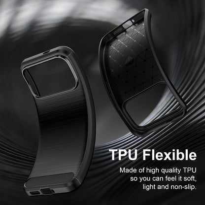 Puzdro pre Xiaomi Poco F9 Ultra, Techsuit, Carbon, čierne