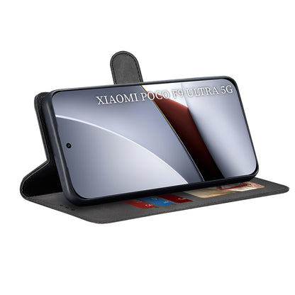 Puzdro pre Xiaomi Poco F9 Ultra, Techsuit, Diary Book, čierne