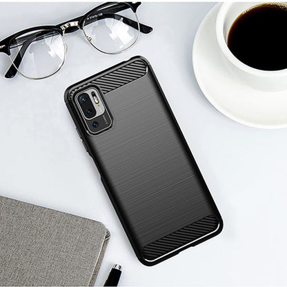 Case for Xiaomi Poco M3 Pro 5G / Redmi Note 10 5G, Techsuit, Carbon, Black