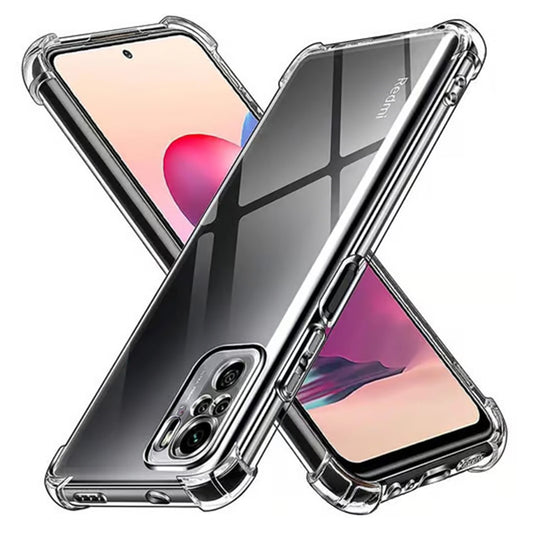 Puzdro pre Xiaomi Poco M5s / Redmi Note 10S / Note 10, Techsuit, Odolné proti nárazom, Priehľadné