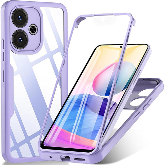 Puzdro pre Xiaomi Poco M6 4G / Redmi 13, Techsuit, ColorVerse 360, Fialová