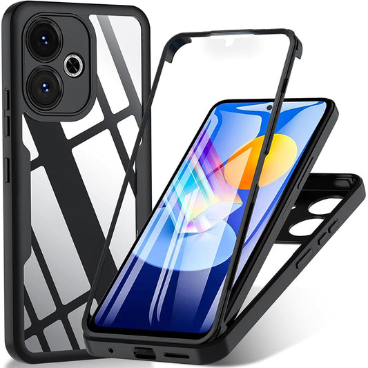 Puzdro pre Xiaomi Poco M6 4G / Redmi 13, Techsuit, ColorVerse 360, Čierna