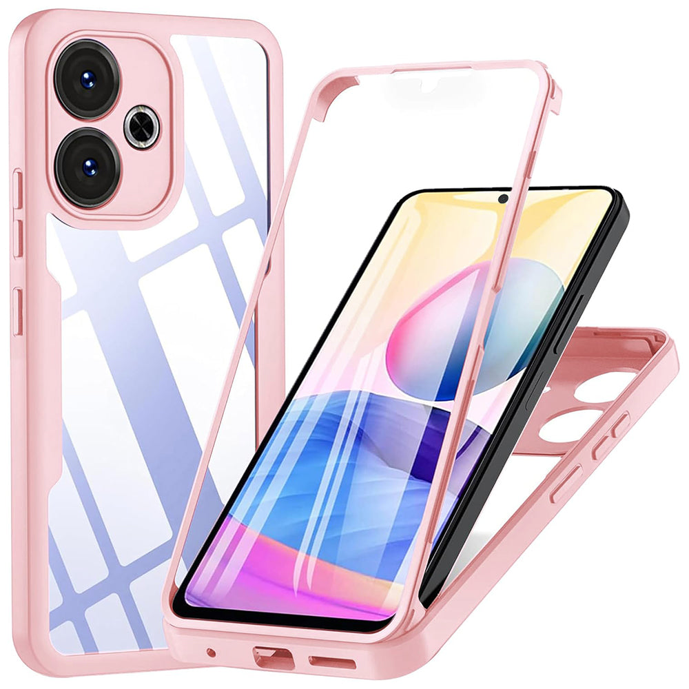 Case for Xiaomi Poco M6 4G / Redmi 13, Techsuit, ColorVerse 360, Pink