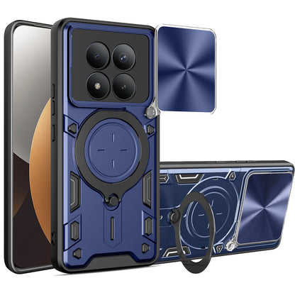 Puzdro pre Xiaomi Poco M8 Pro / Redmi Note 15 Pro+ 5G, Techsuit, CamGuard Pro, Modrá