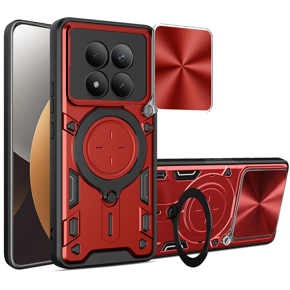 Puzdro pre Xiaomi Poco M8 Pro / Redmi Note 15 Pro+ 5G, Techsuit, CamGuard Pro, Ružové