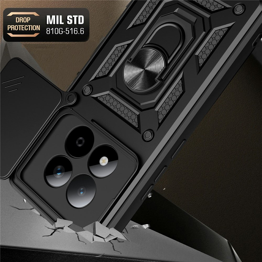 Puzdro pre Xiaomi Poco M8 Pro / Redmi Note 15 Pro+ 5G, Techsuit, CamShield, Ružovo Zlaté