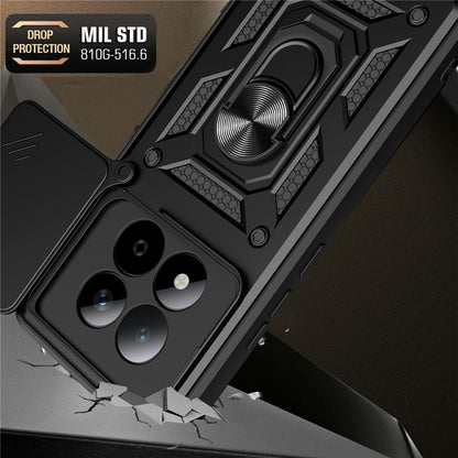 Puzdro pre Xiaomi Poco M8 Pro / Redmi Note 15 Pro+ 5G, Techsuit, CamShield, Ružovo Zlaté