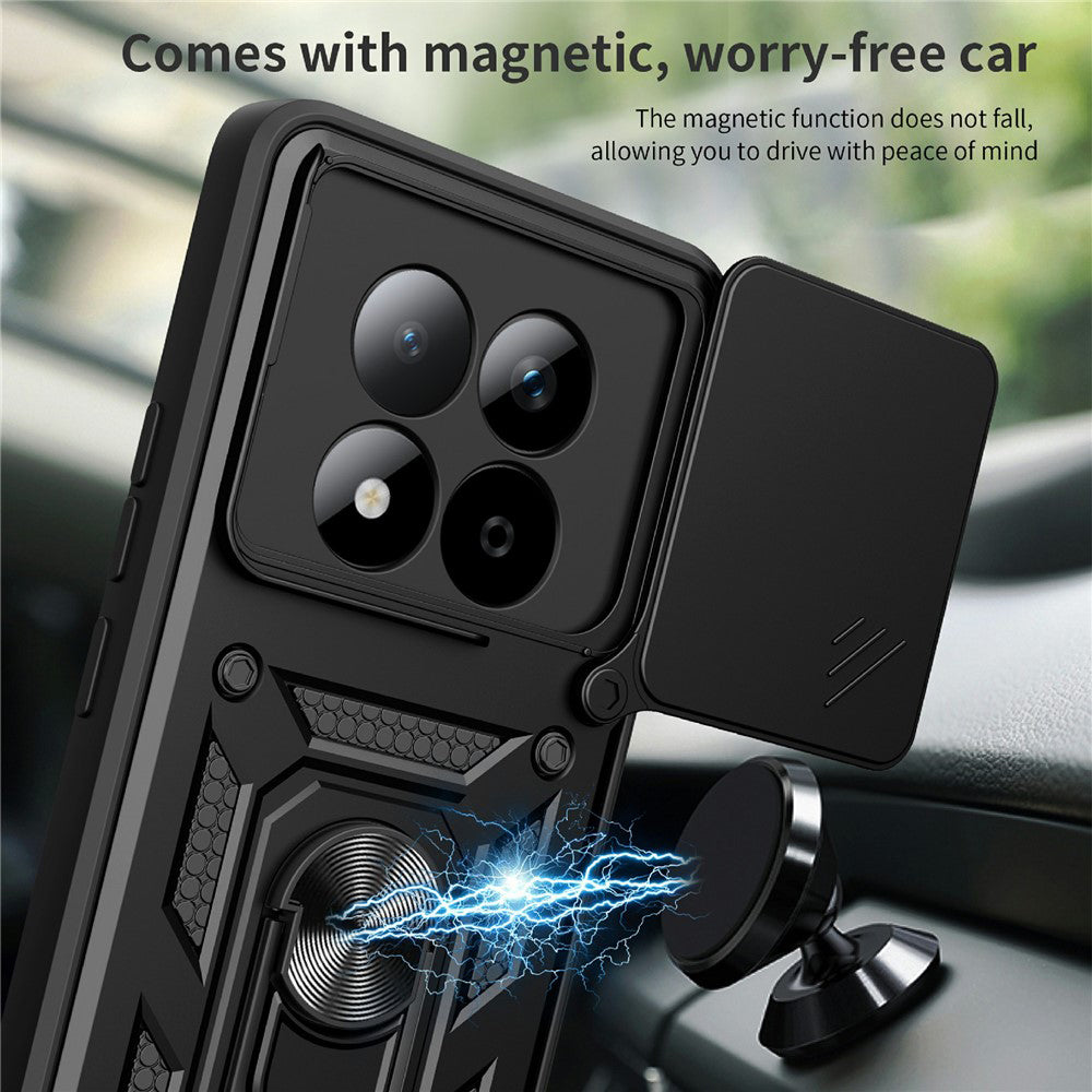 Puzdro pre Xiaomi Poco M8 Pro / Redmi Note 15 Pro+ 5G, Techsuit, CamShield, Ružovo Zlaté