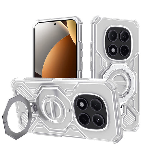 Case for Xiaomi Poco M8 Pro / Redmi Note 15 Pro+ 5G, Techsuit, Carbon Shield Pro, White