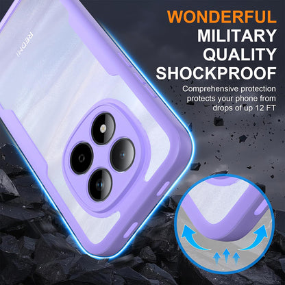 Puzdro pre Xiaomi Poco M8 Pro / Redmi Note 15 Pro+ 5G, Techsuit, ColorVerse 360, Fialové