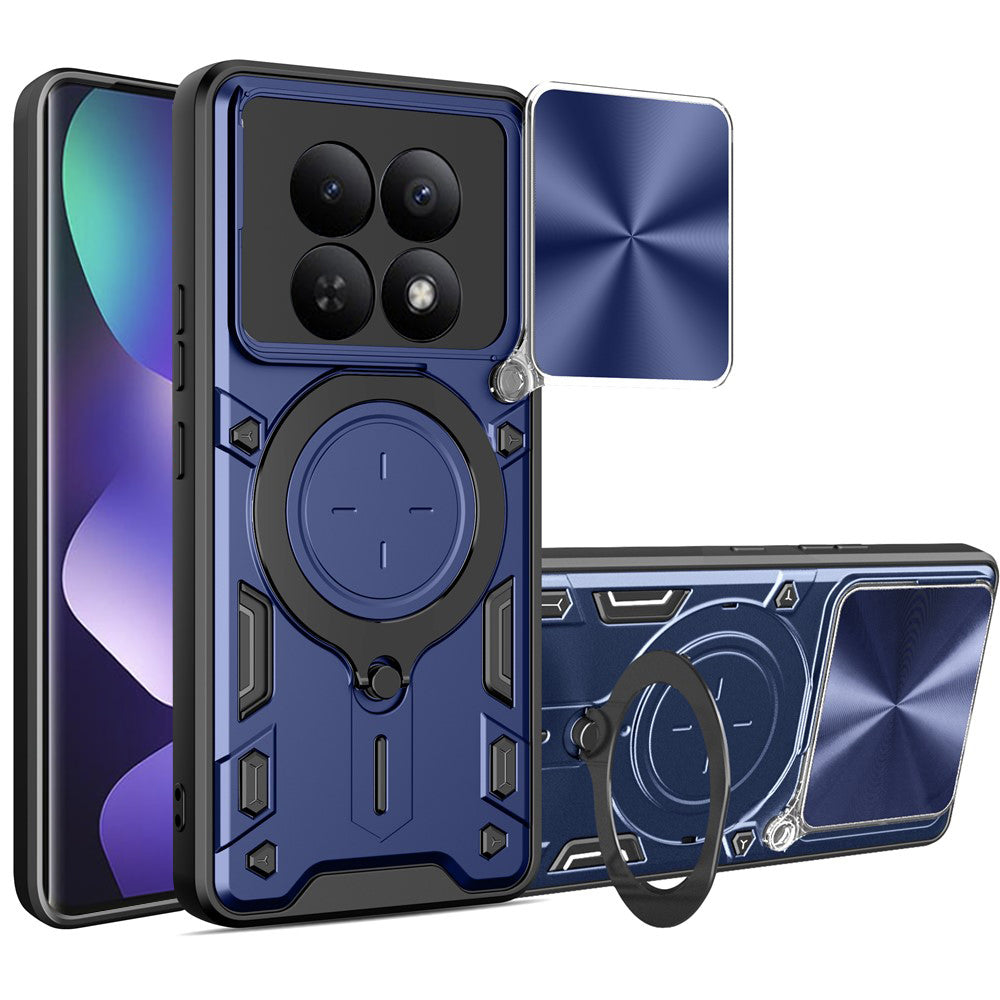 Puzdro pre Xiaomi Poco M8 / Redmi Note 15 5G / Note 15 4G, Techsuit, CamGuard Pro, Modrá