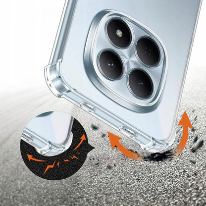 Puzdro pre Xiaomi Poco M8 / Redmi Note 15 5G / Note 15 4G, Techsuit, Shockproof Clear, Transparentné